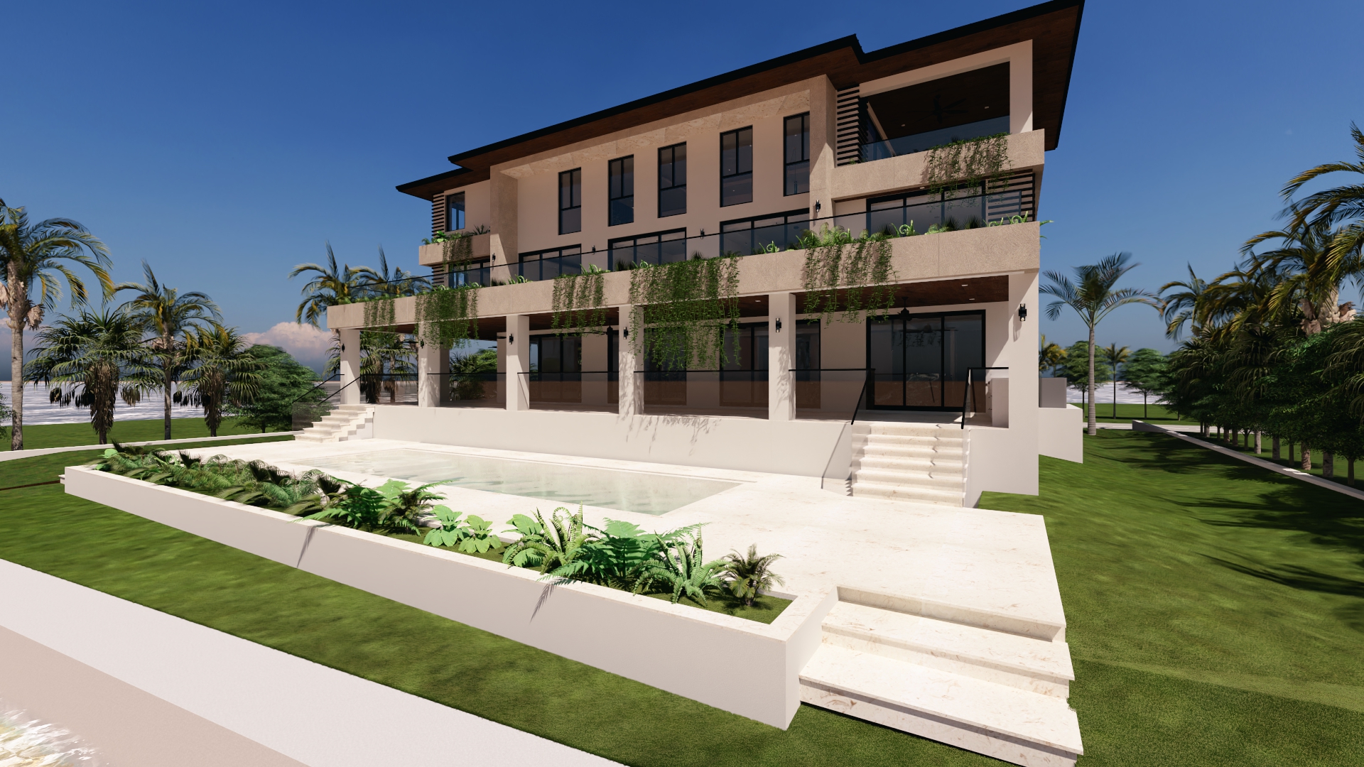 445 Palm Dr rendering
