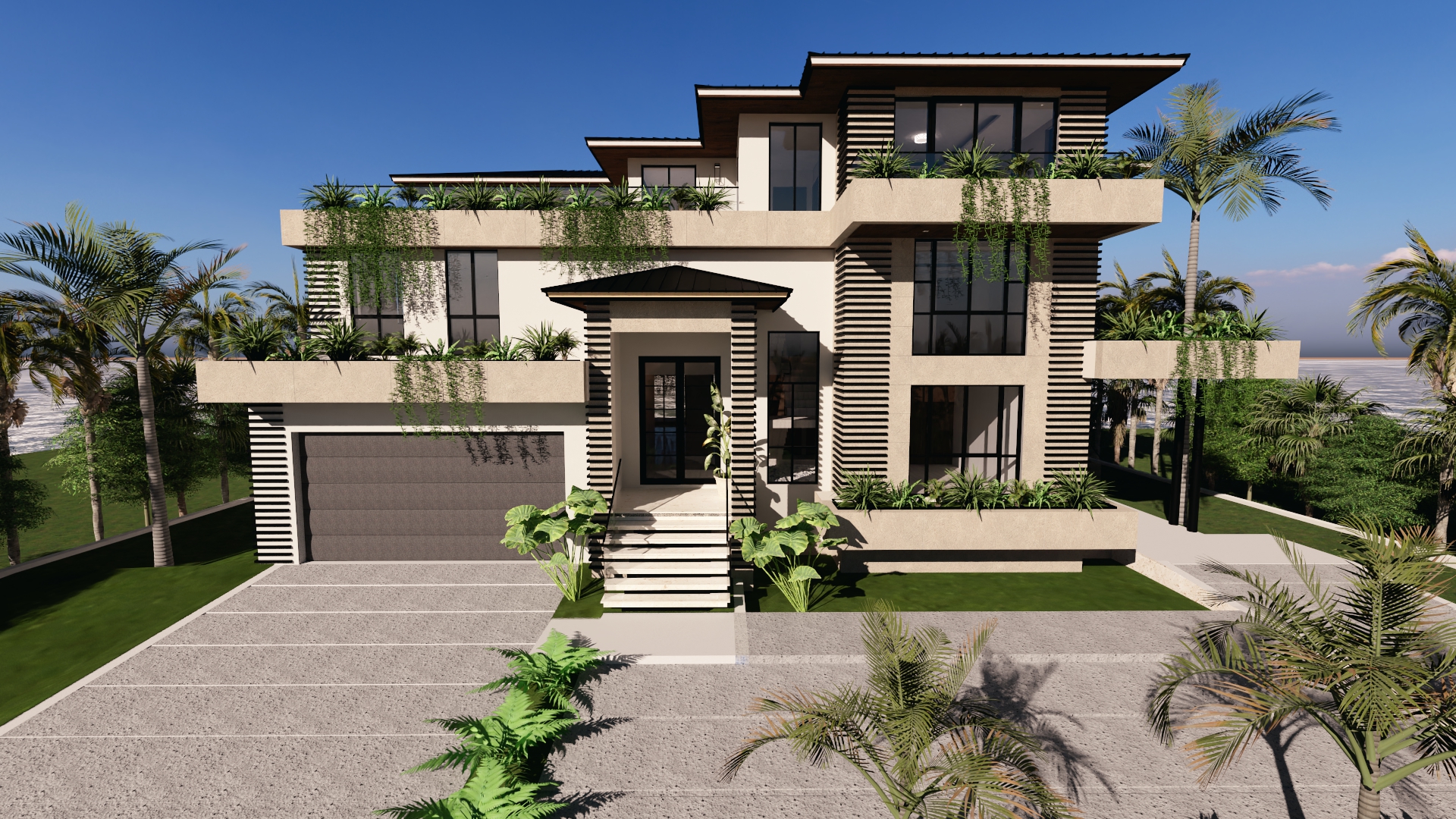 445 Palm Dr rendering