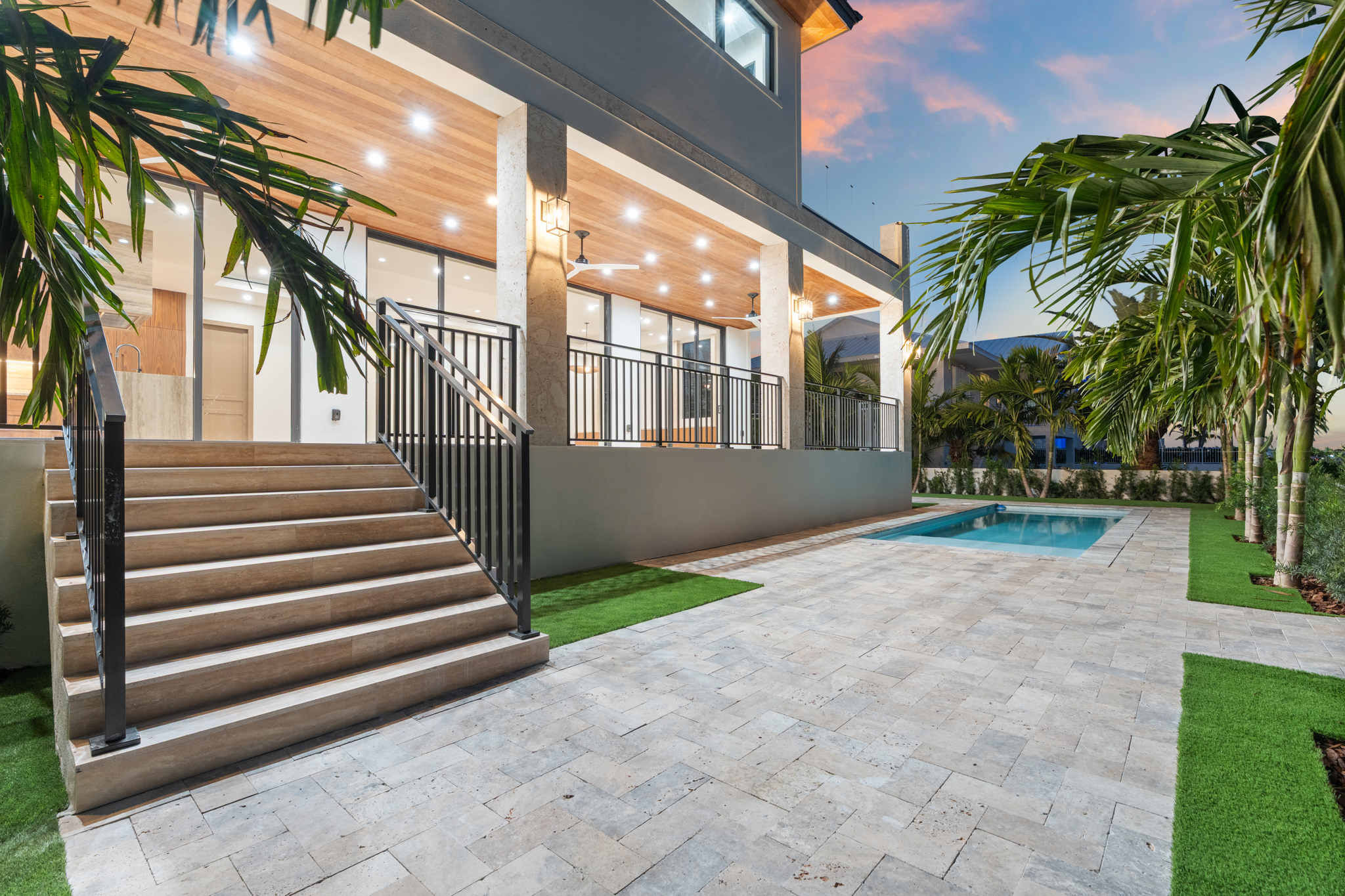 230 15th Circle patio and pool view