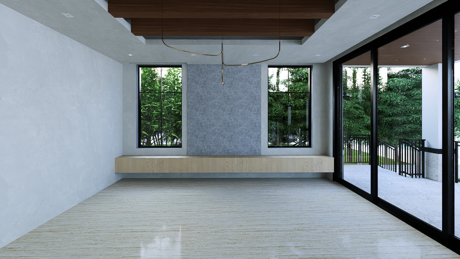 64 W Plaza Granada living room