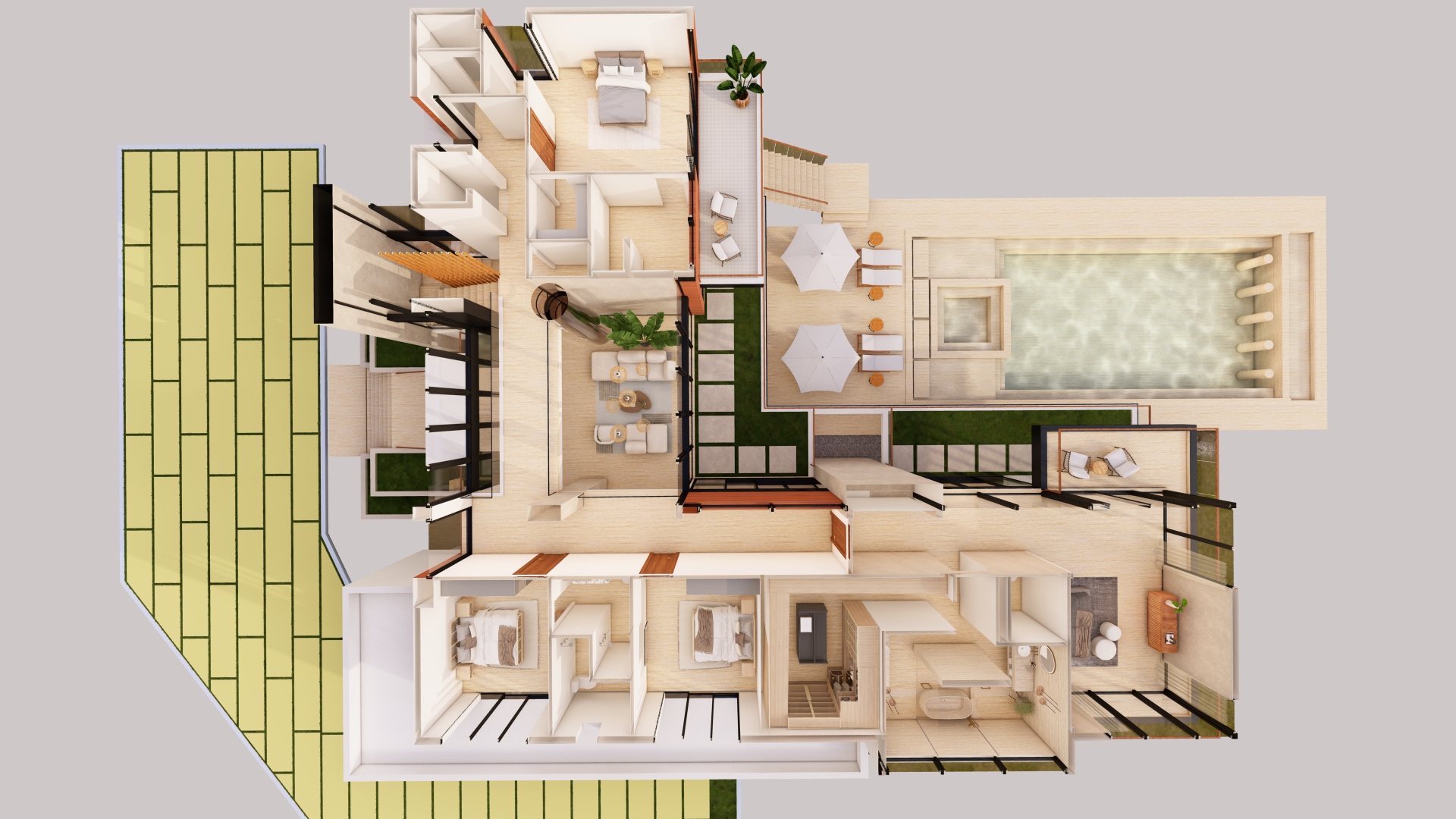 260 15th Circle Key Colony Beach second floor plan