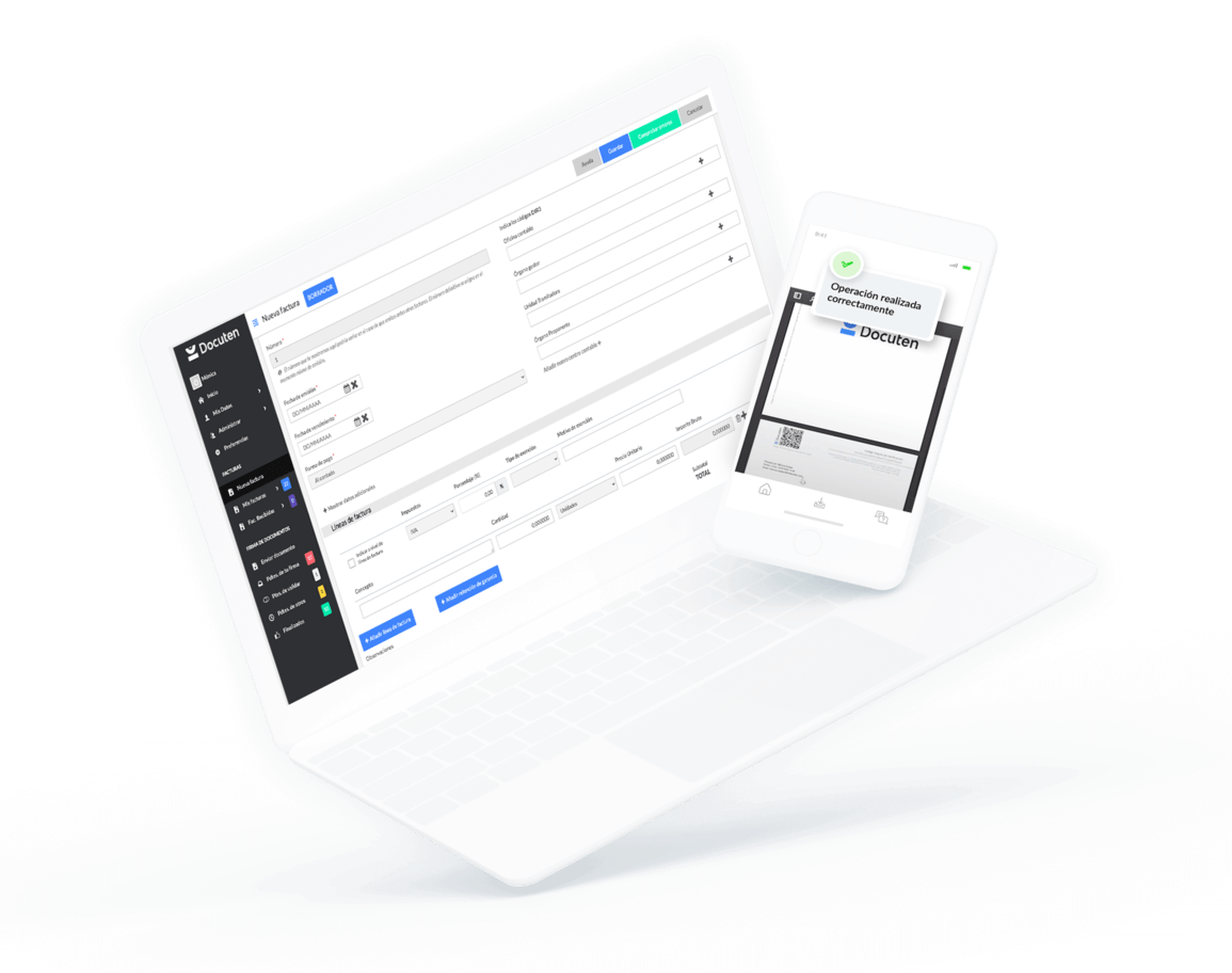 Programa de facturación Docuten