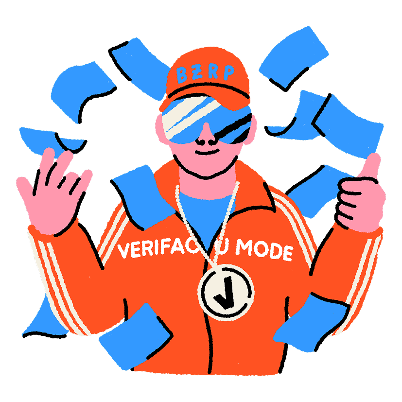 Bizarrap usando Verifactu