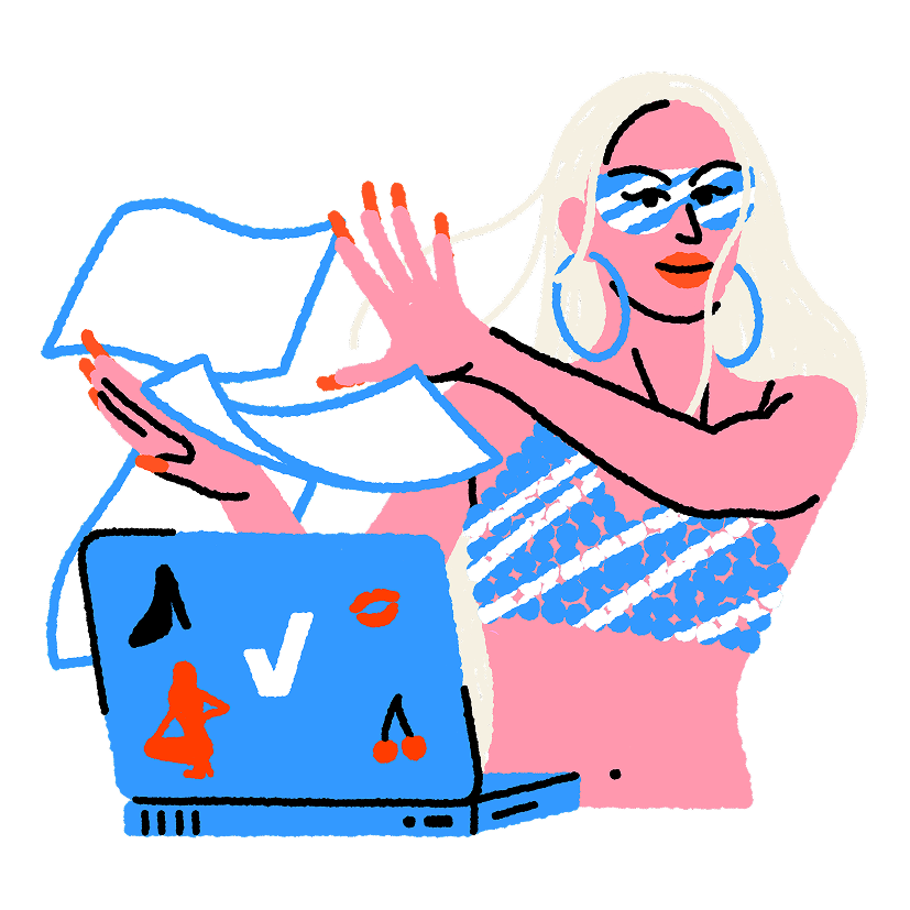 Bad Gyal usando Verifactu