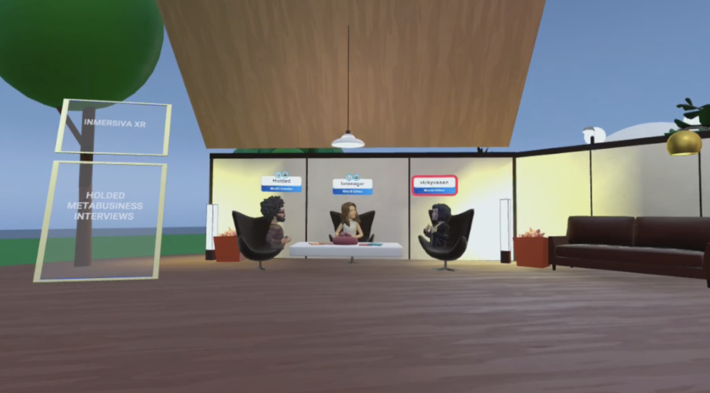 entrevista inmersiva xr