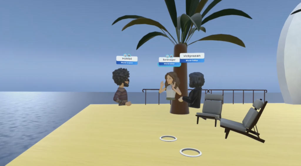 entrevista en el metaverso