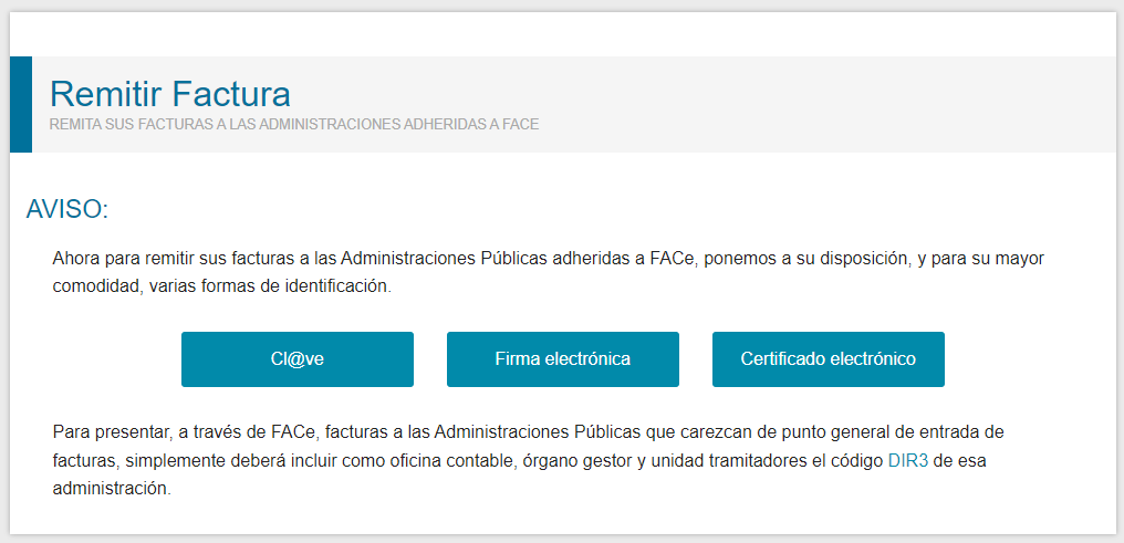 elegir sistema para identificarte