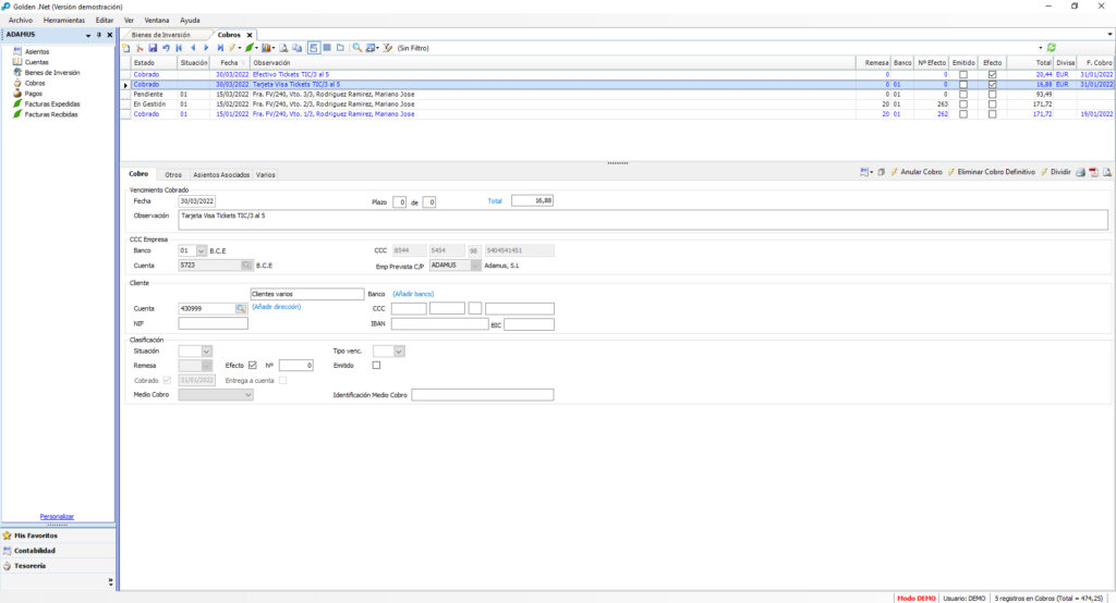 programa de contabilidad de golden soft