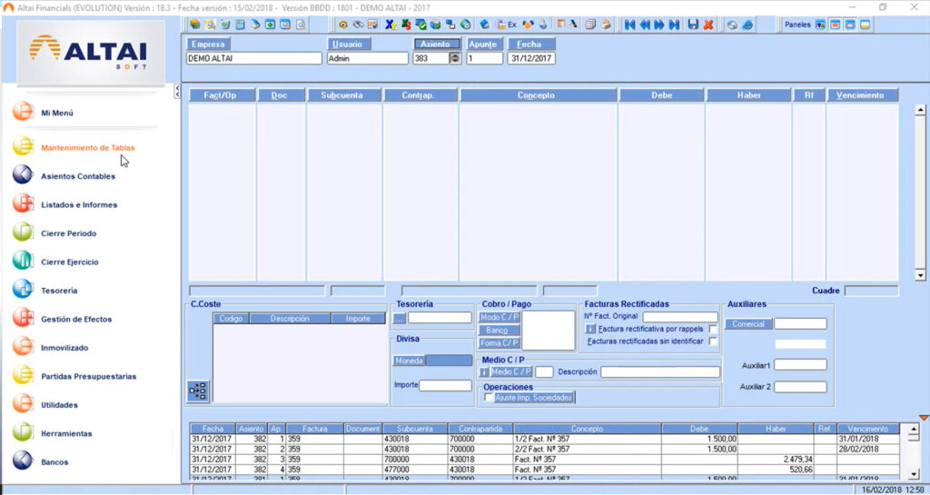 programa de contabilidad de altai