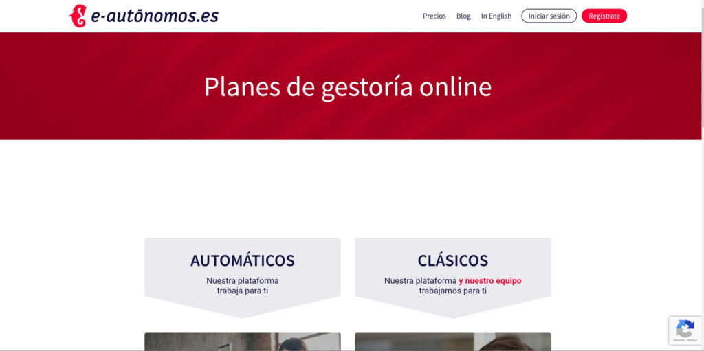 e-autónomos dashboard