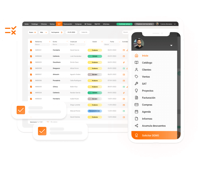 dashboard de STEL Order