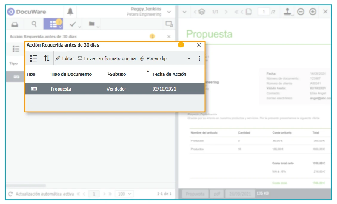 DocuWare, uno de los mejores gestores documentales