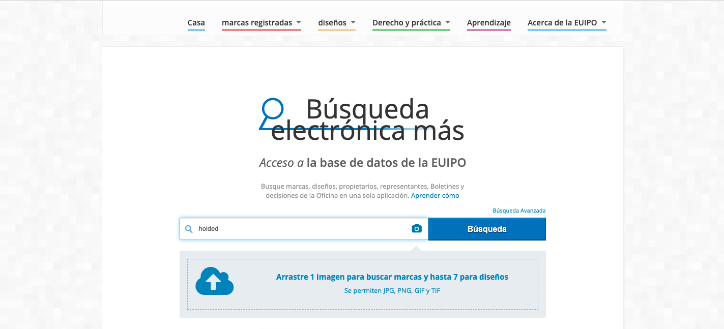 marca registrada en EUIPO