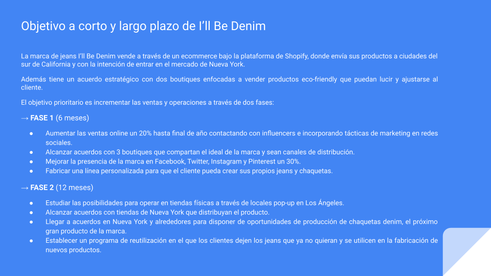 Ejemplo de plan de negocio