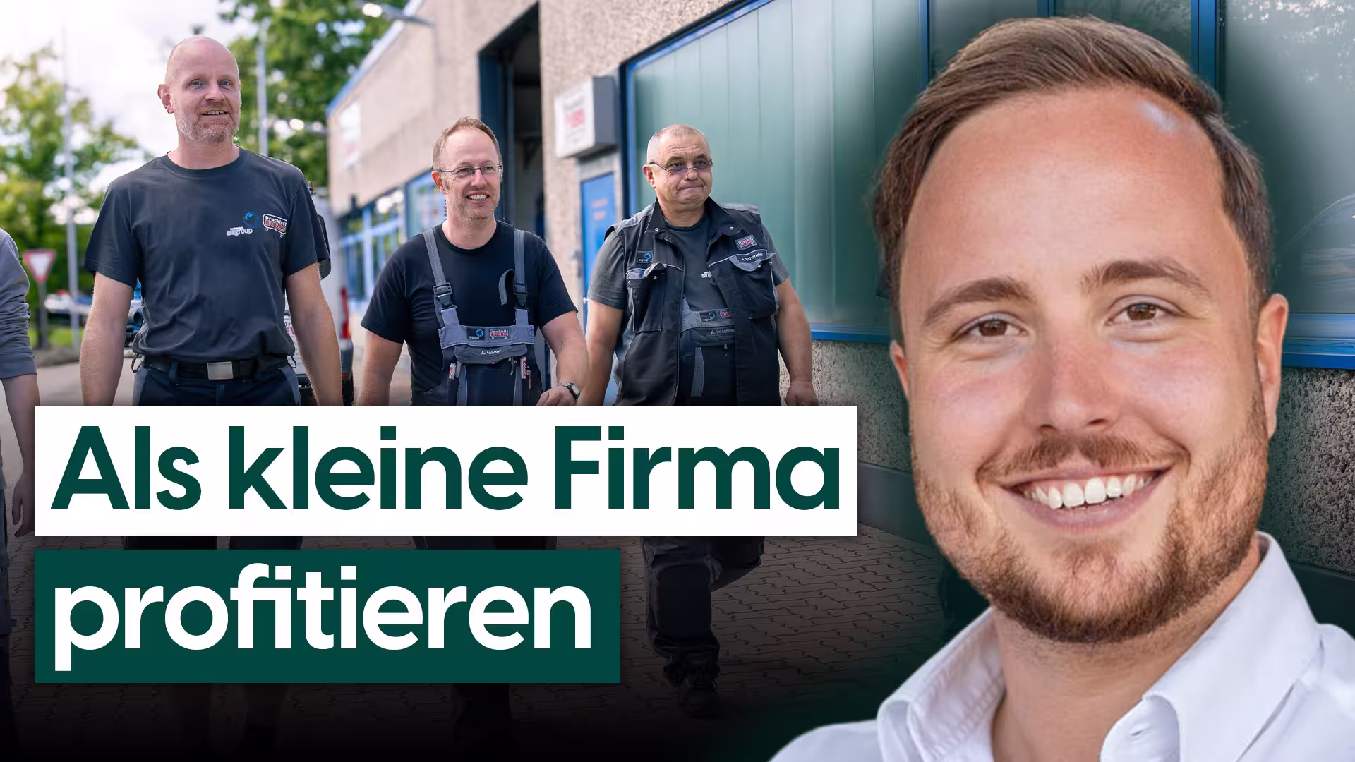 Als kleine Firma profitieren