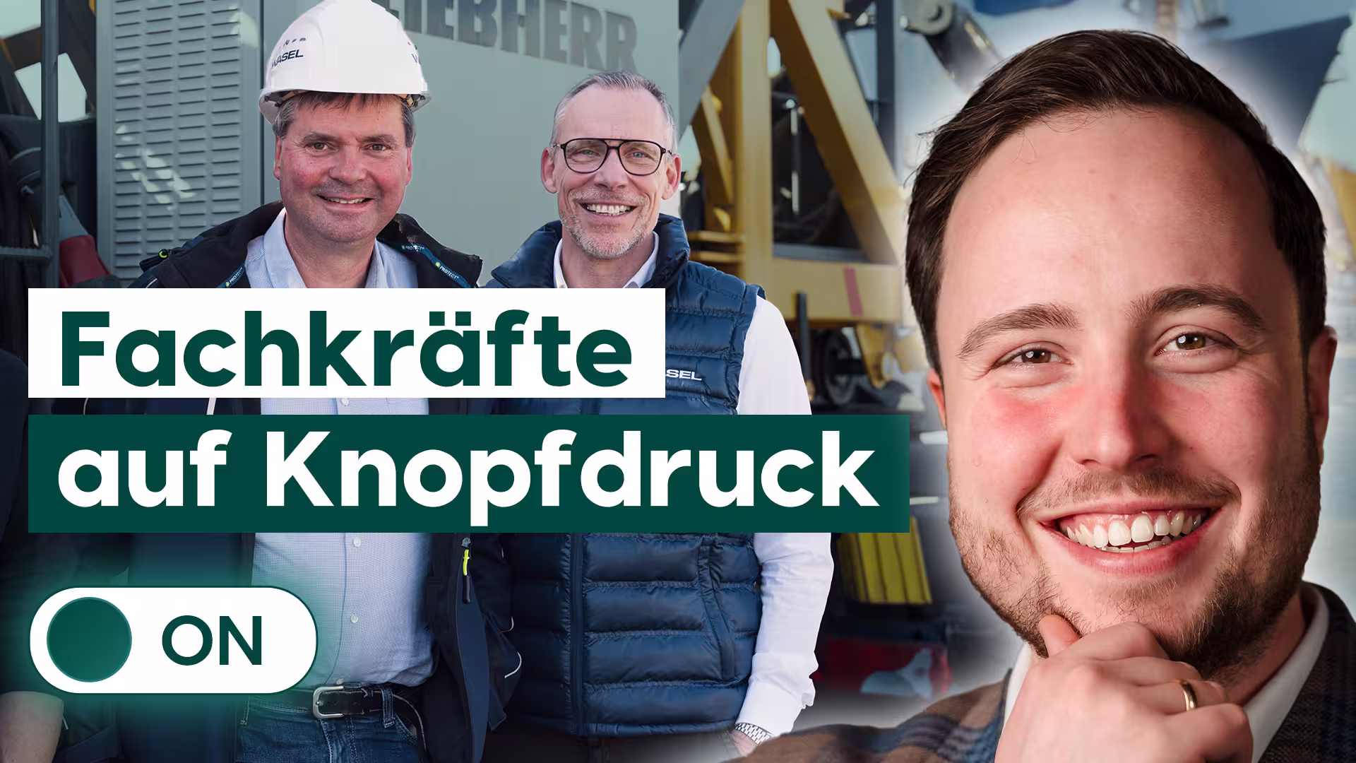 Fachkräfte auf Knopfdruck