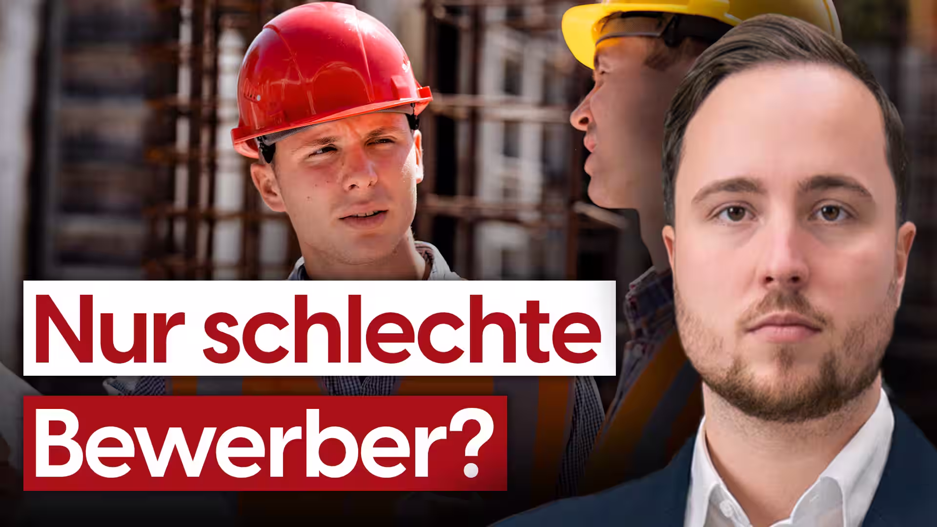 Nur schlechte Bewerber?