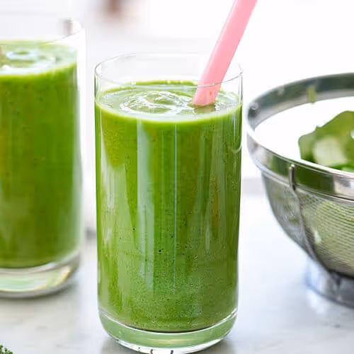Immune Boosting Healthy Green Smoothie | foodiecrush.com