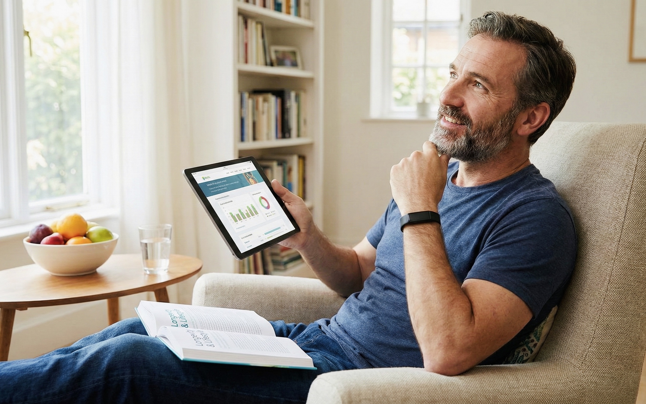 man with low testosterone 