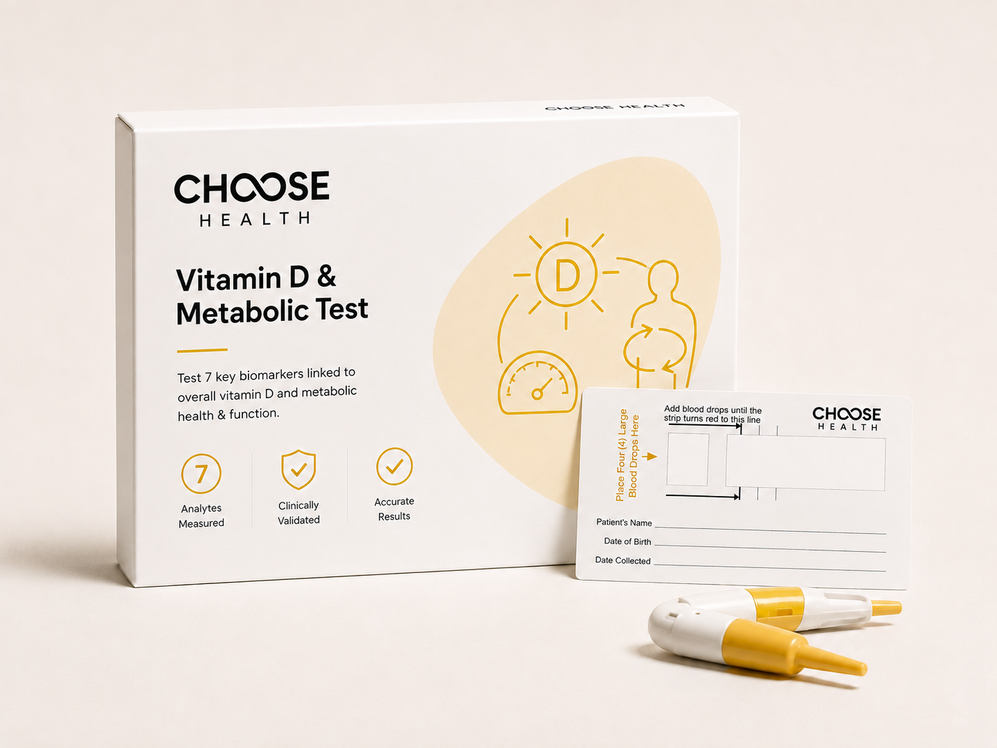 choose health at home blood test kit
