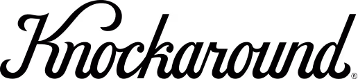 Knockaround logo in black