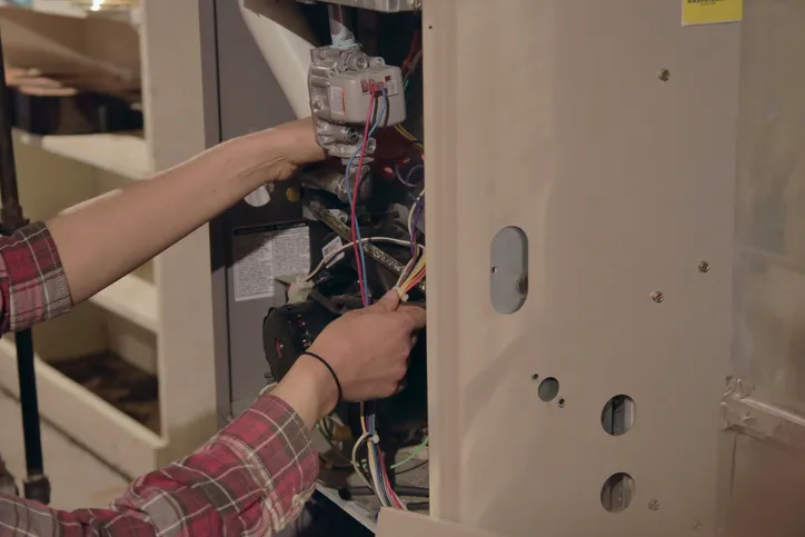 HVAC repair.