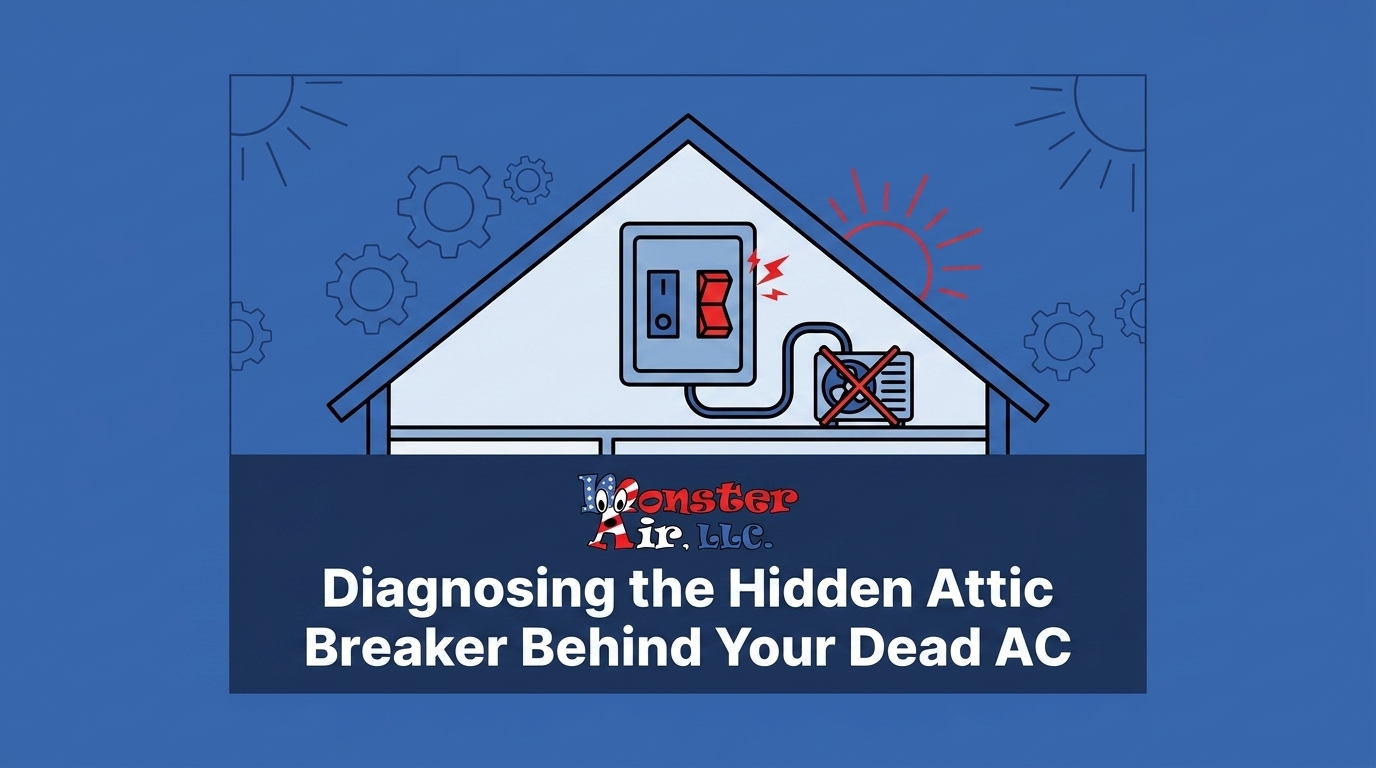 Diagnosing the Hidden Attic Breaker Behind Your Dead AC