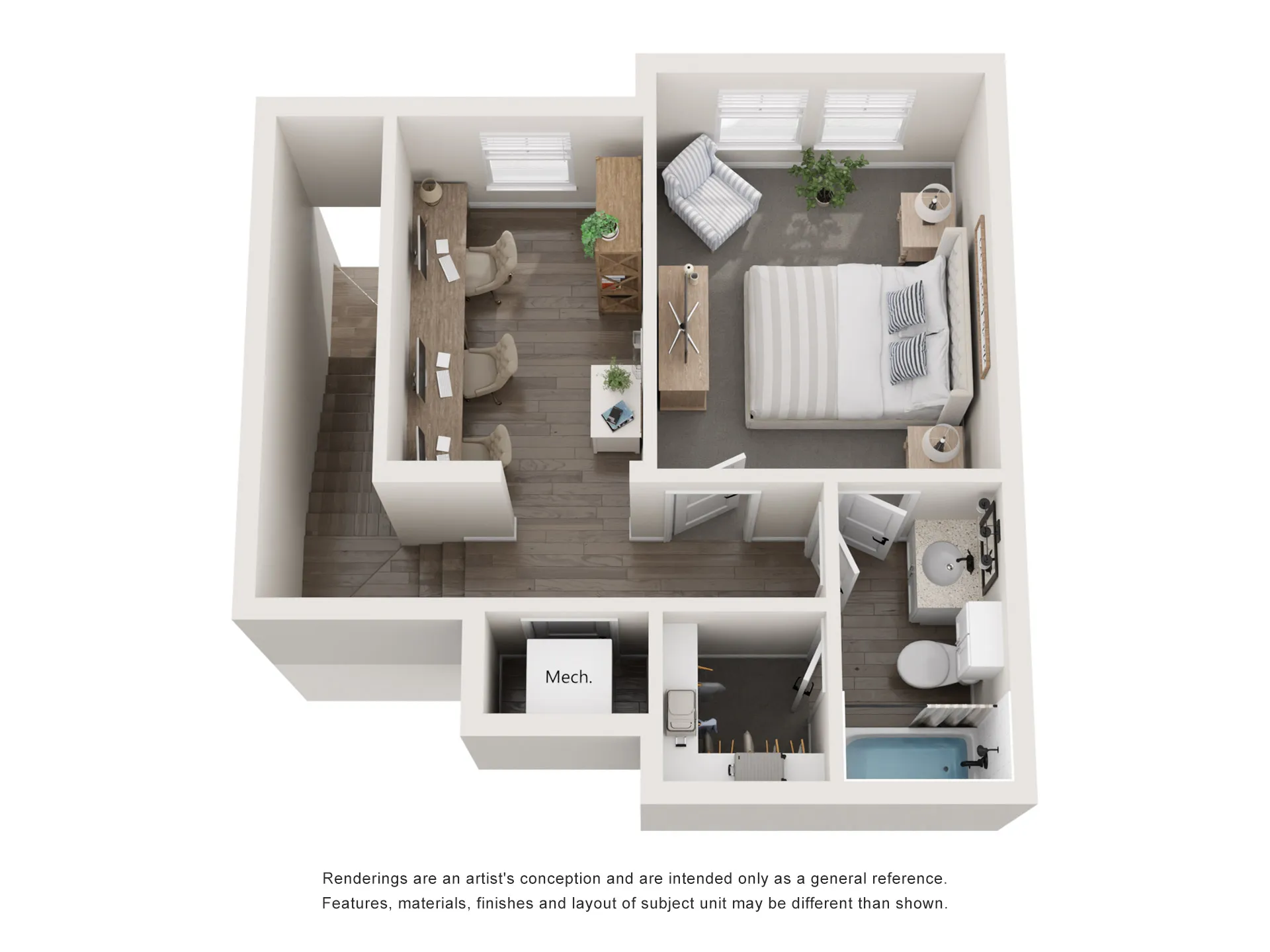 SECOND FLOOR OF B3 AT THE ELEANOR