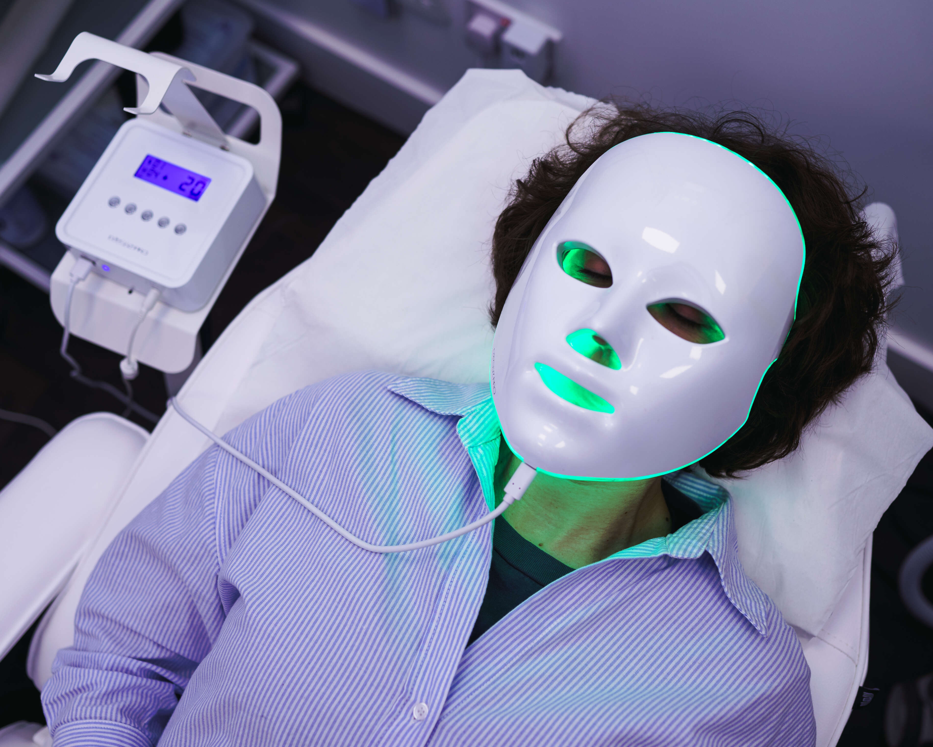 Smiling young man with tattoos