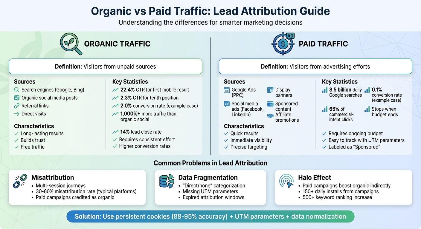 Organic vs Paid Traffic: Key Differences and Performance Metrics