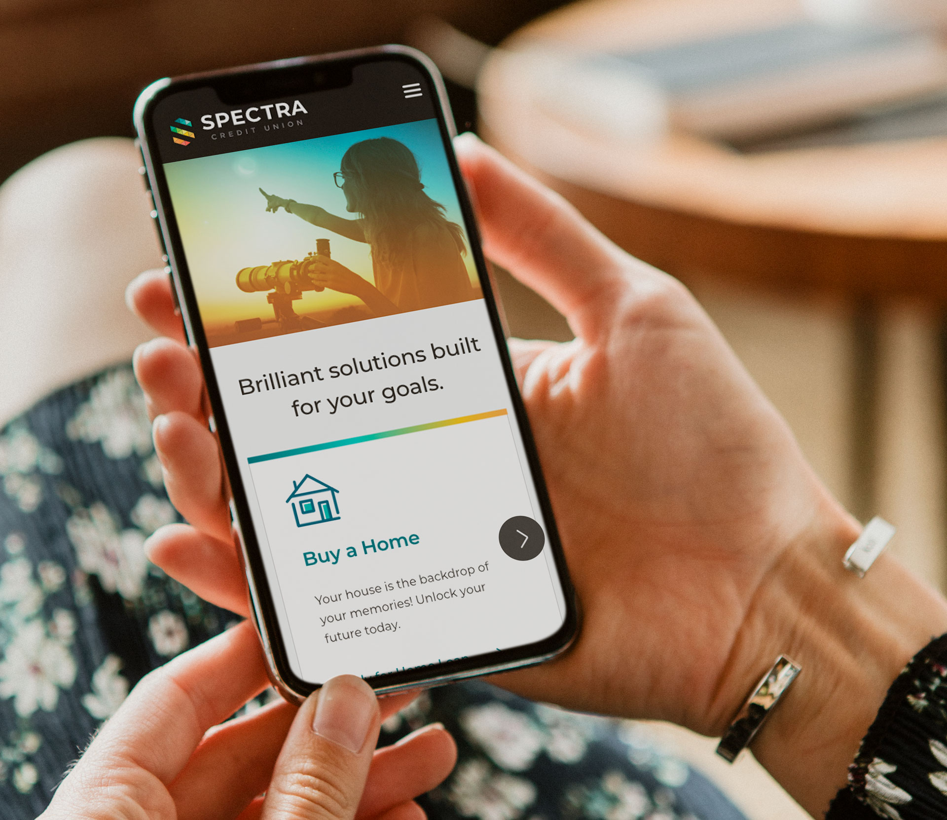 Spectra Credit Union Website