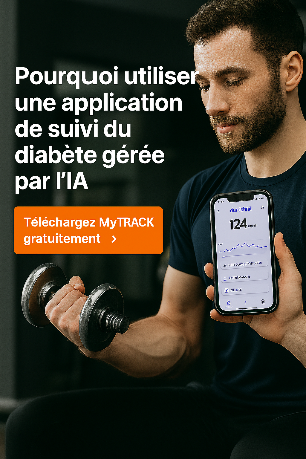 Application mobile de nutrition pour diabétiques avec photo et suivi glycémique