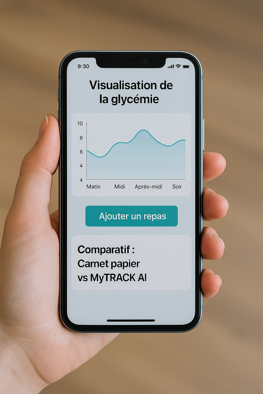 App mobile pour le diabète de type 2 avec nutrition, sport et IA