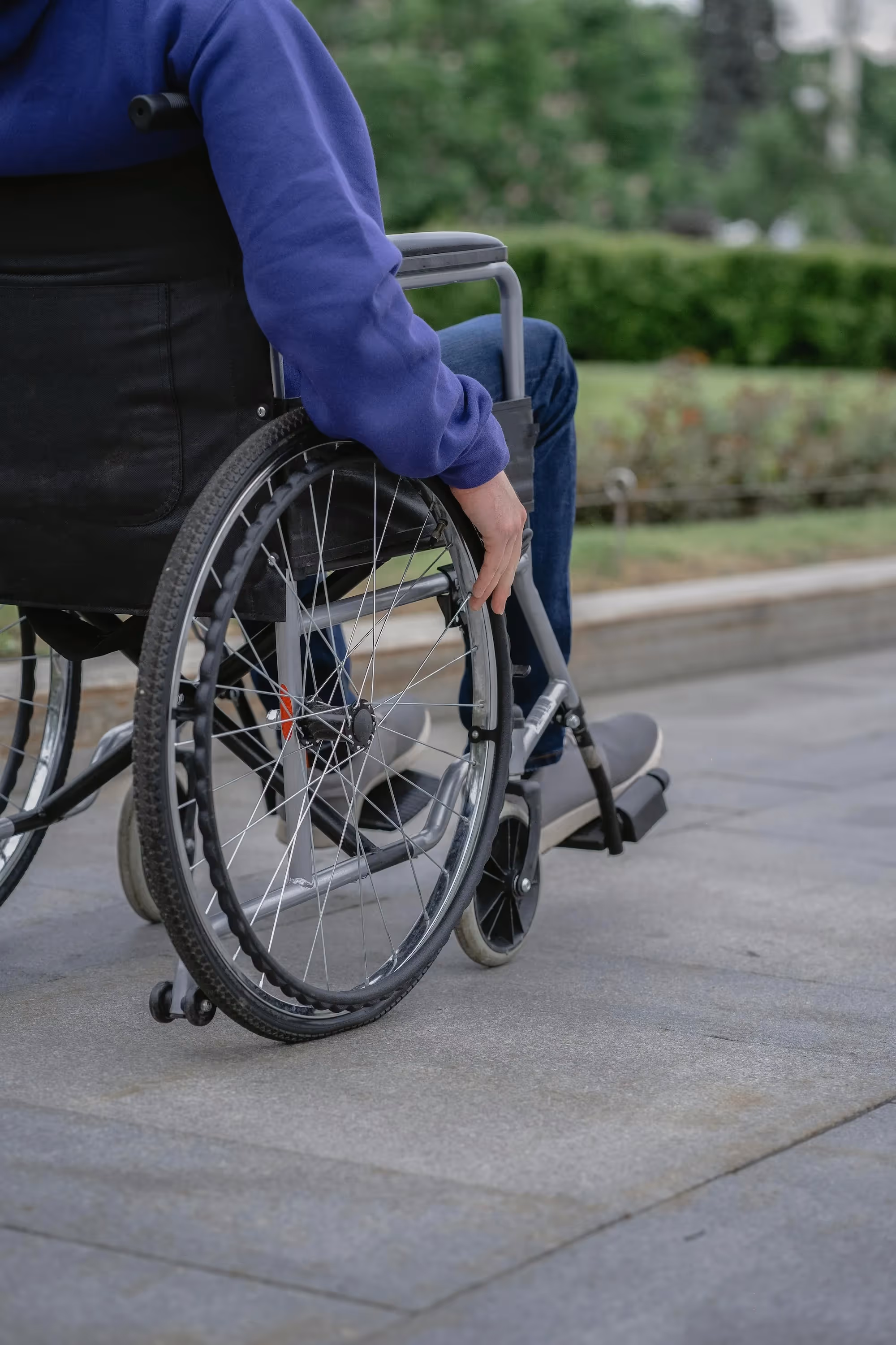 Wheelchair Stock Photo