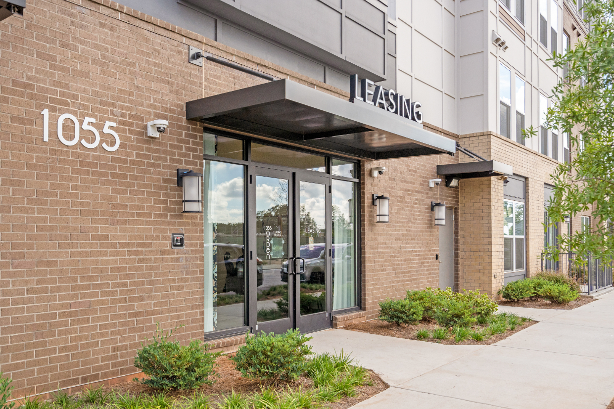 Exterior of Leasing office entrance
