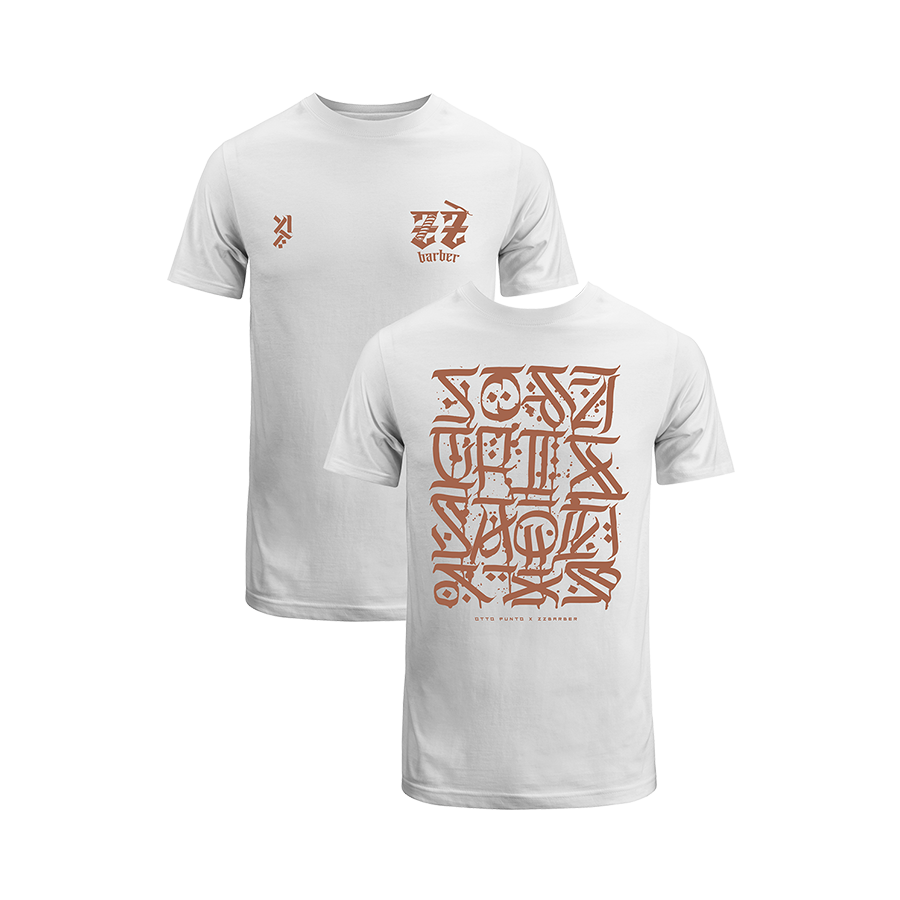 Ottopunto X ZZBarber t-shirt merch