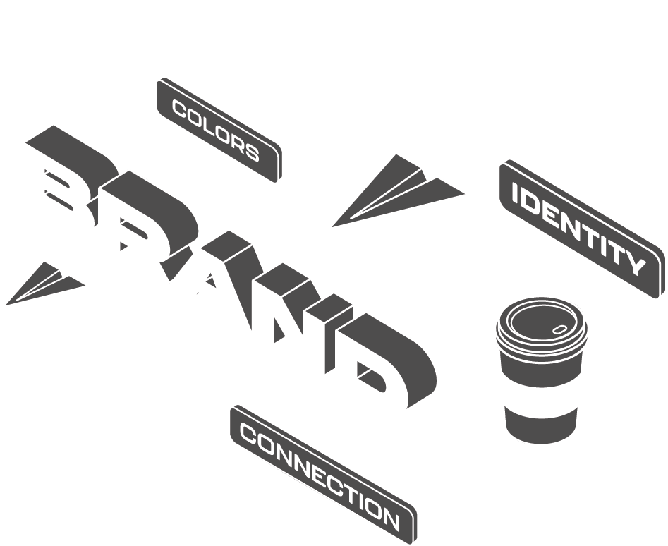 Brand identity exploded diagram