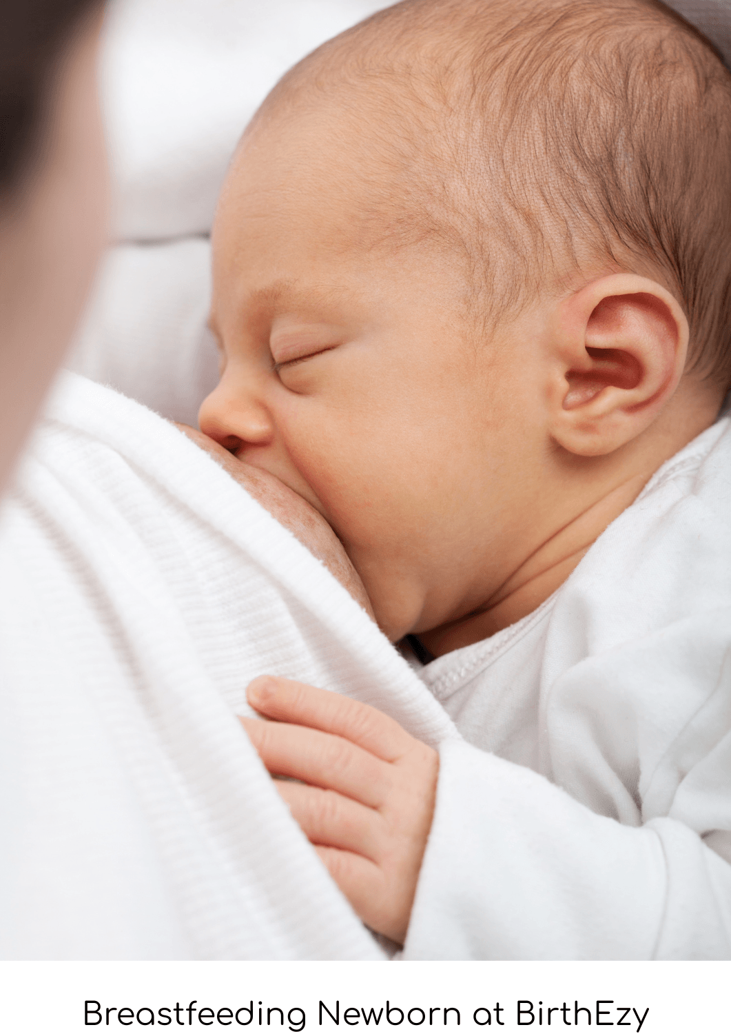 Natural birth mother and newborn at BirthEzy birth center
