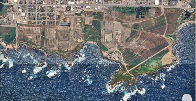 Google Earth view of former Georgia Pacific mill site 2024