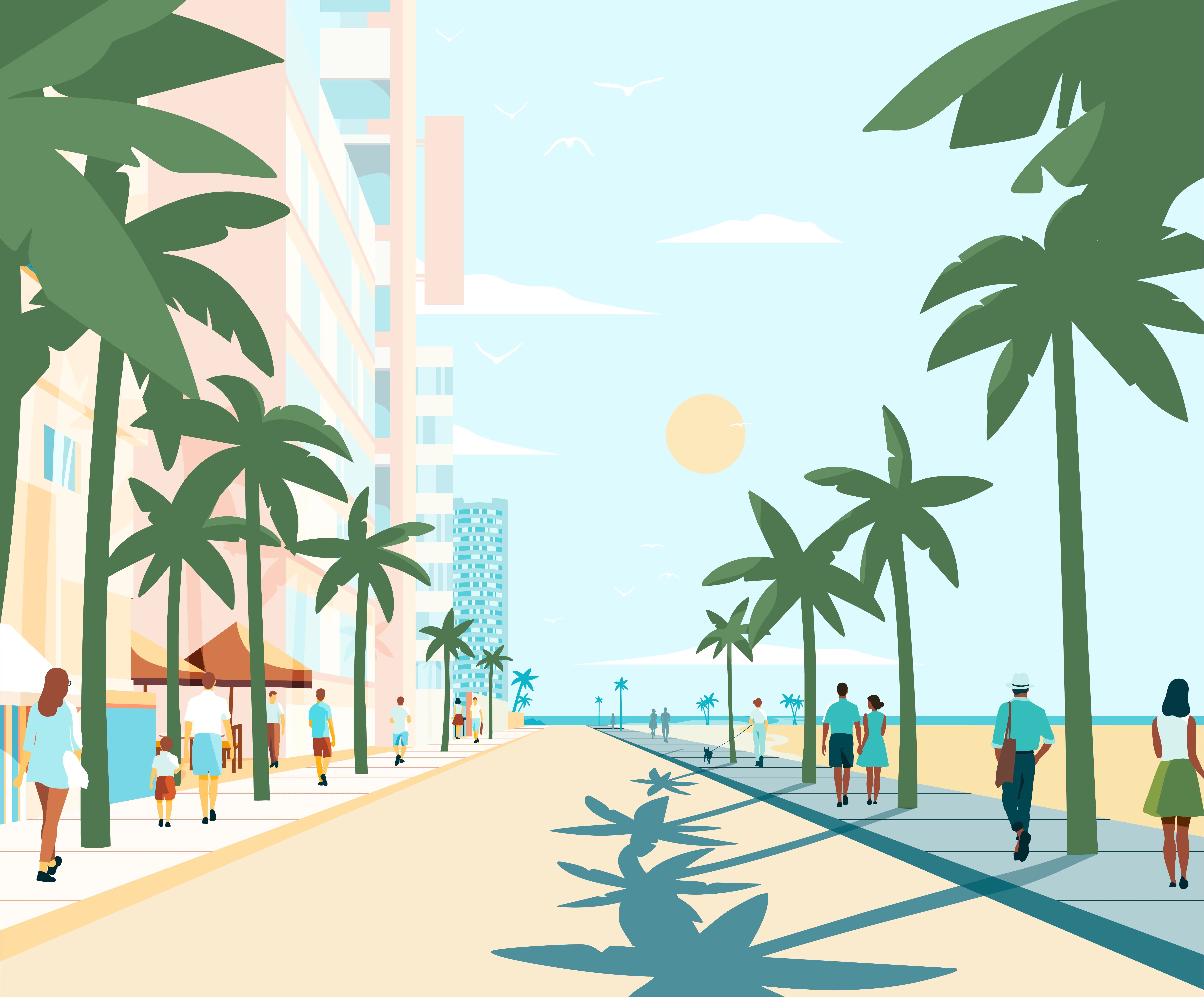 Gaia Building Illustration