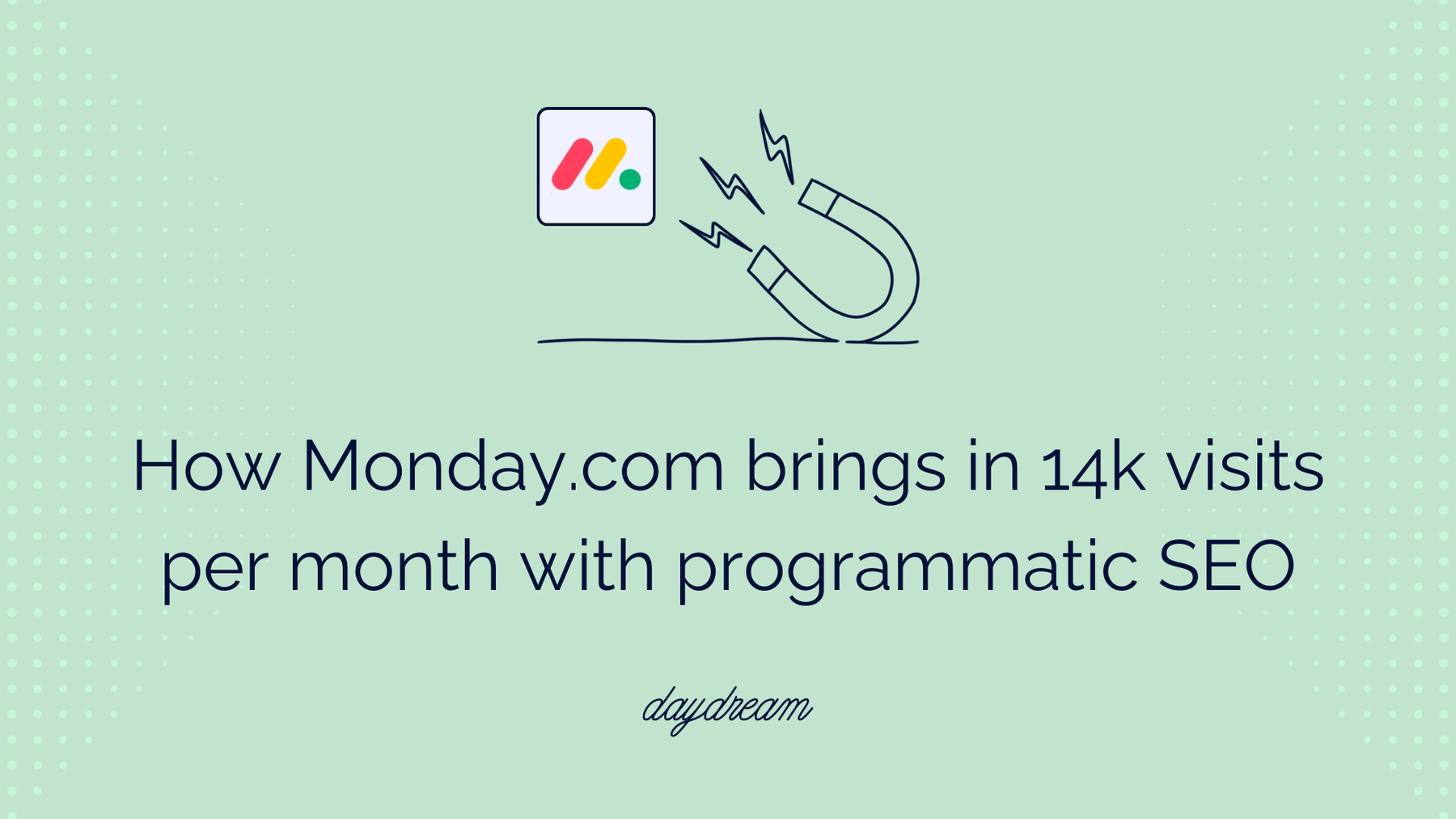 How Monday.com brings in 14k visits per month with programmatic SEO