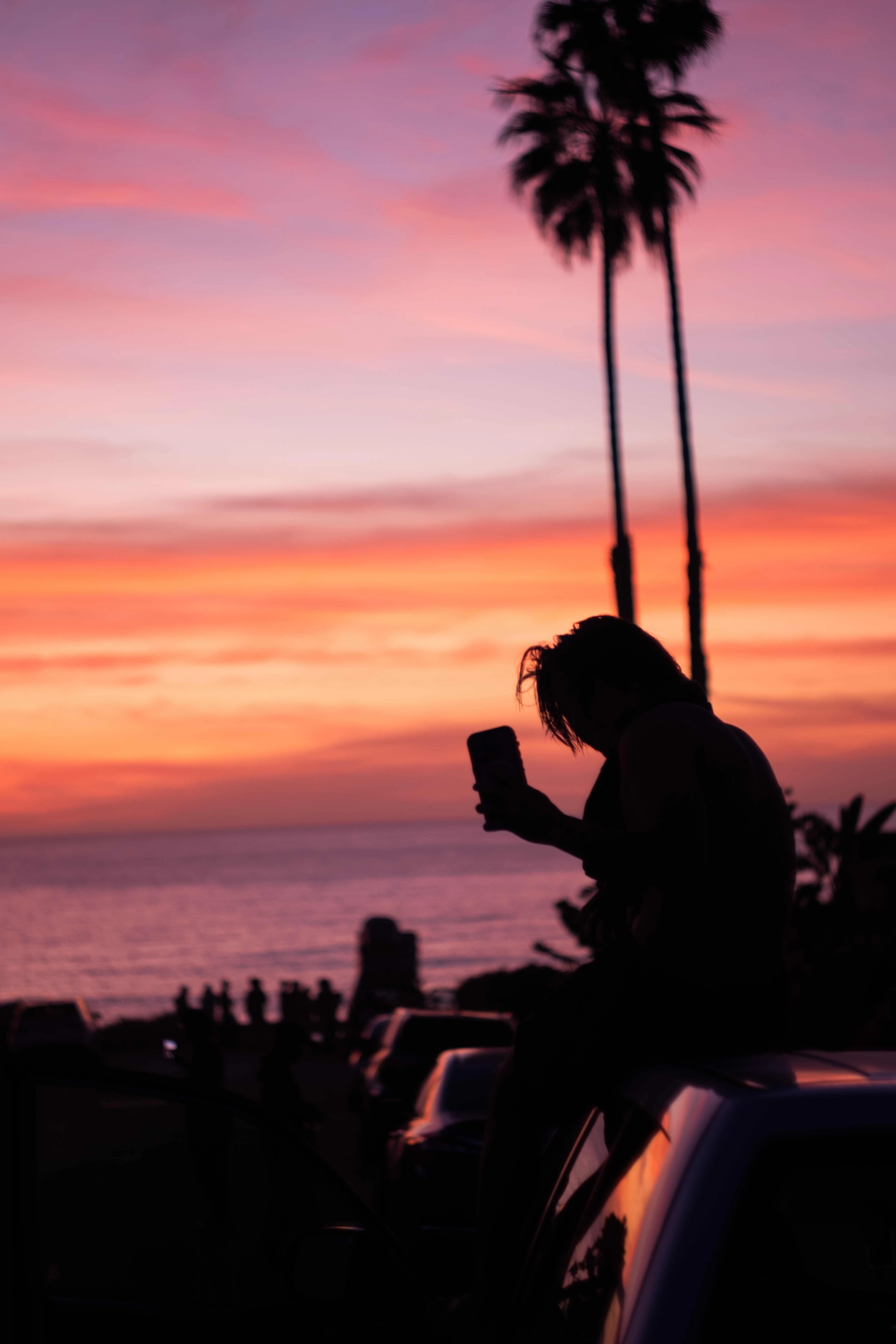 Sunset portraits photograph