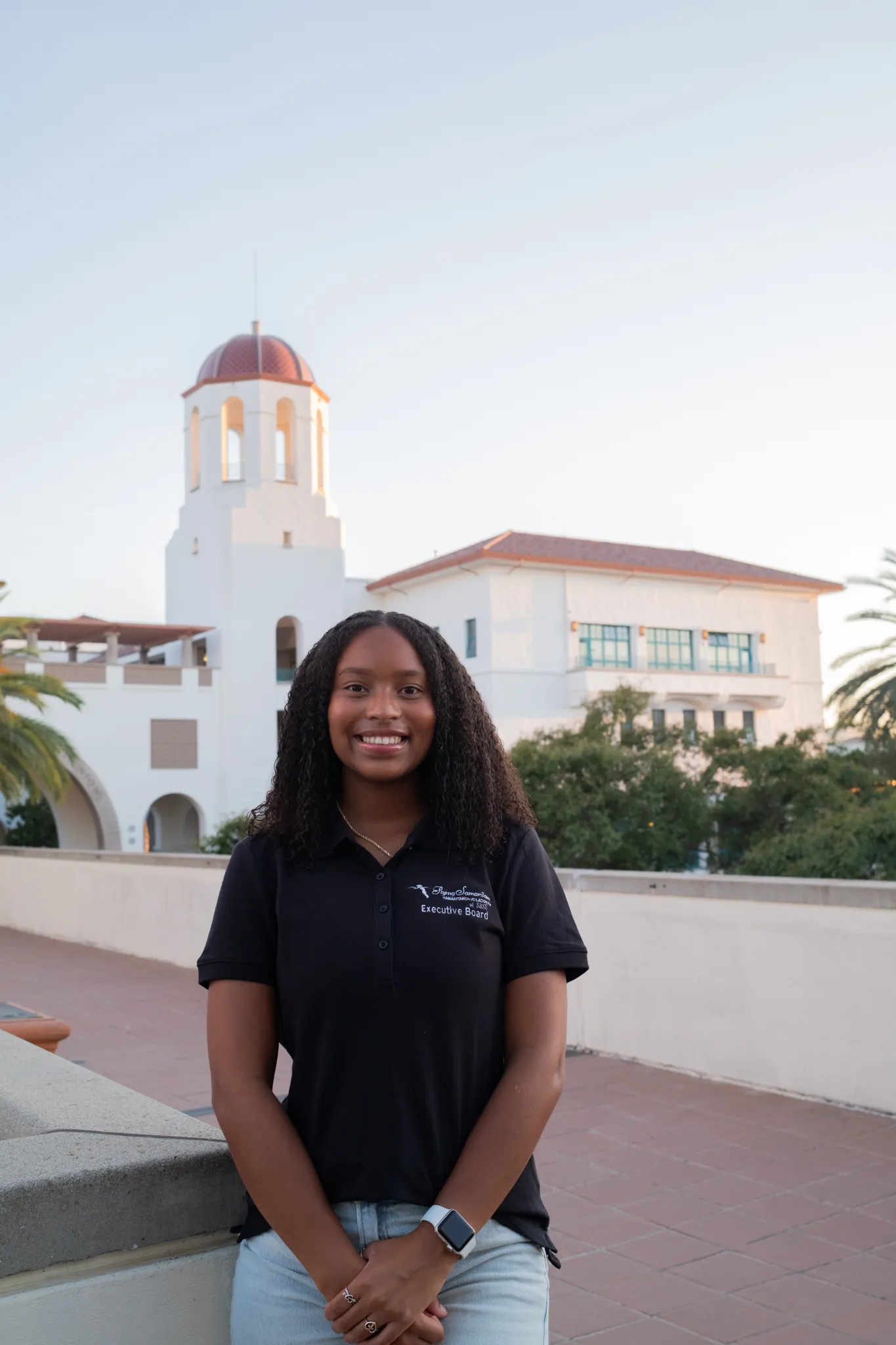 Natural light campus lifestyle portrait photography by San Diego portrait photographer Kanyon Studio