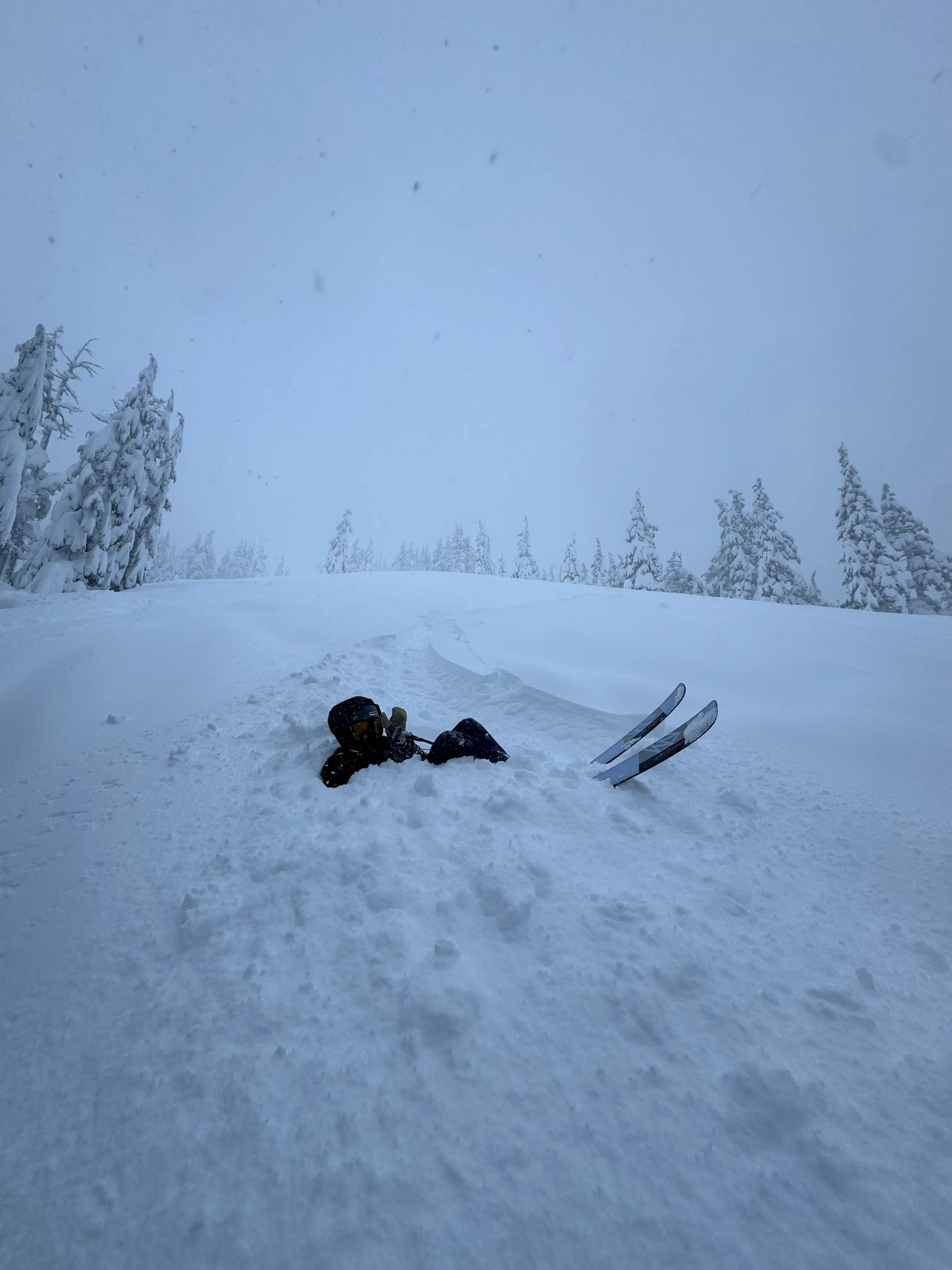 Skiing, Powder photograph