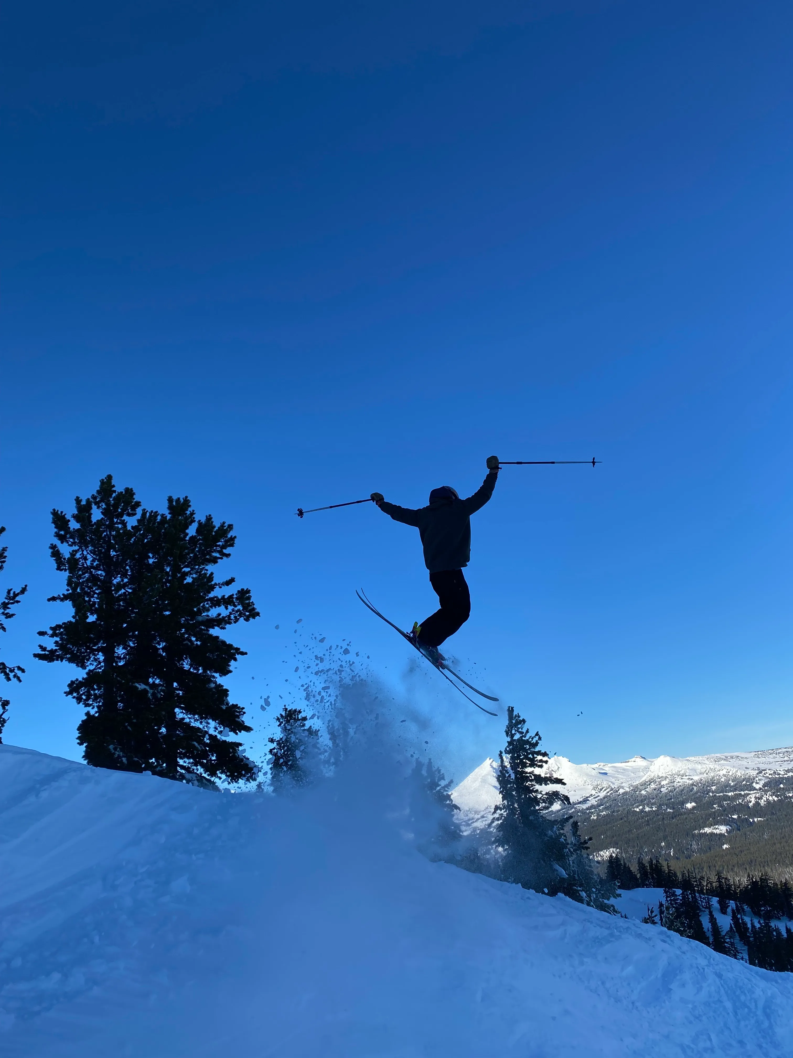 Skiing, Powder photograph