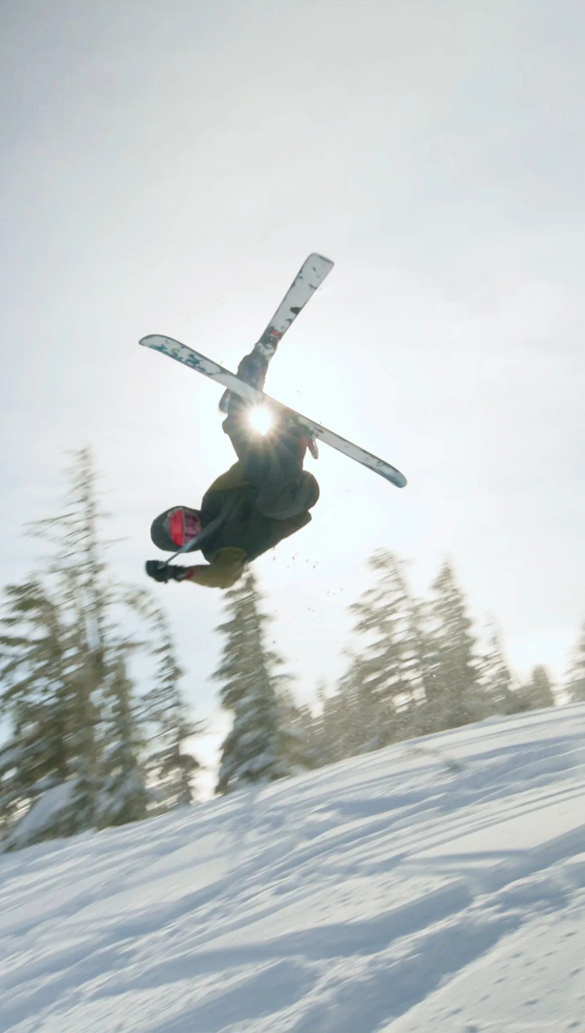Kanyon skiing in Oregon, photographed for Kanyon Studio San Diego
