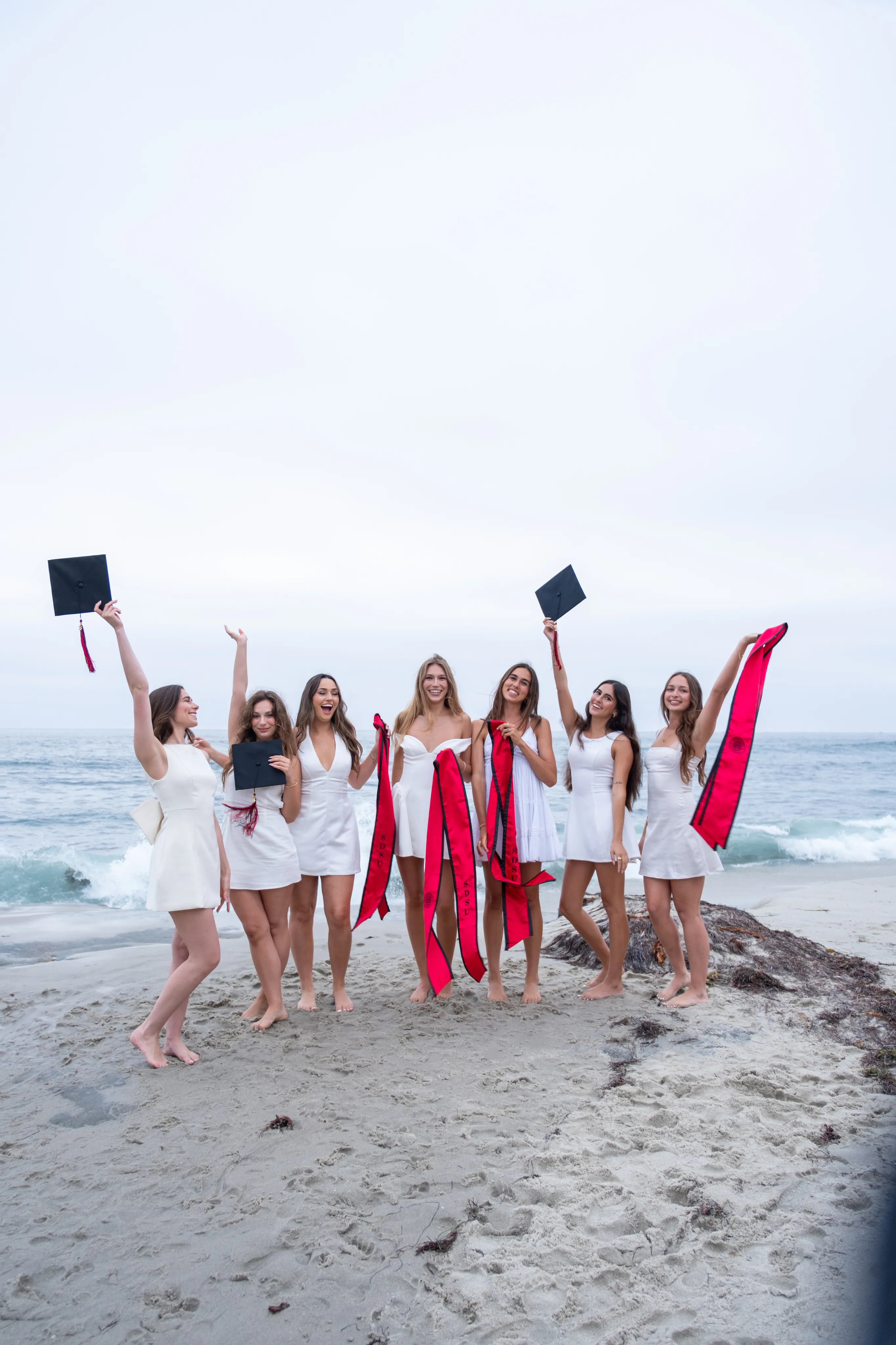 College graduation photo session portrait in San Diego