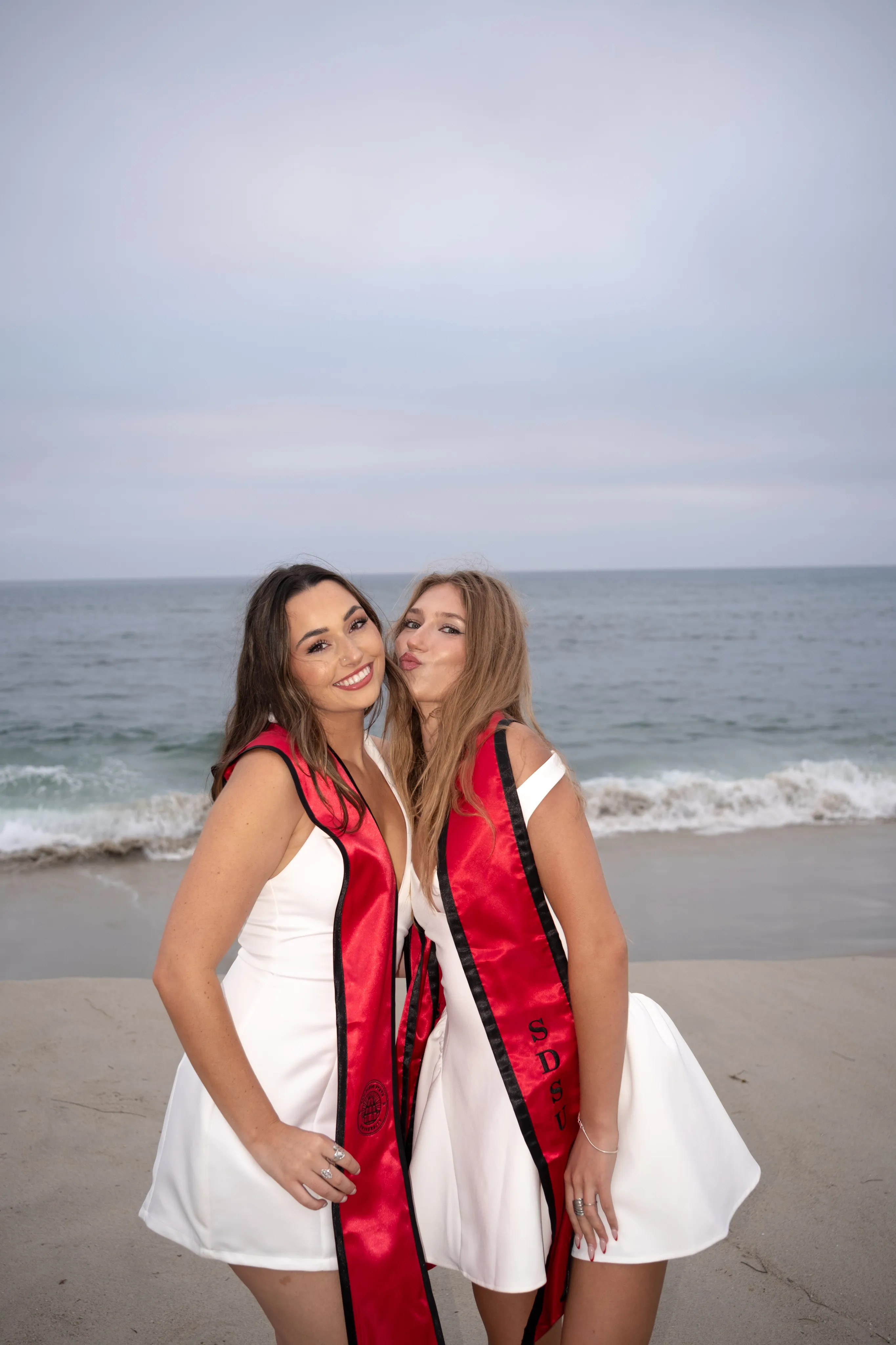 Graduation, Beach photograph
