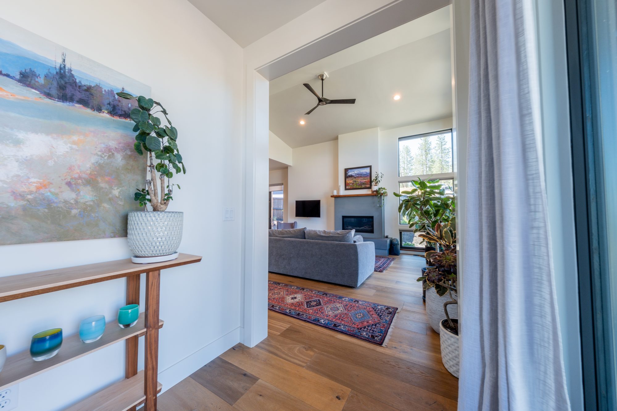 Entry hallway — listing photography by Kanyon Studio