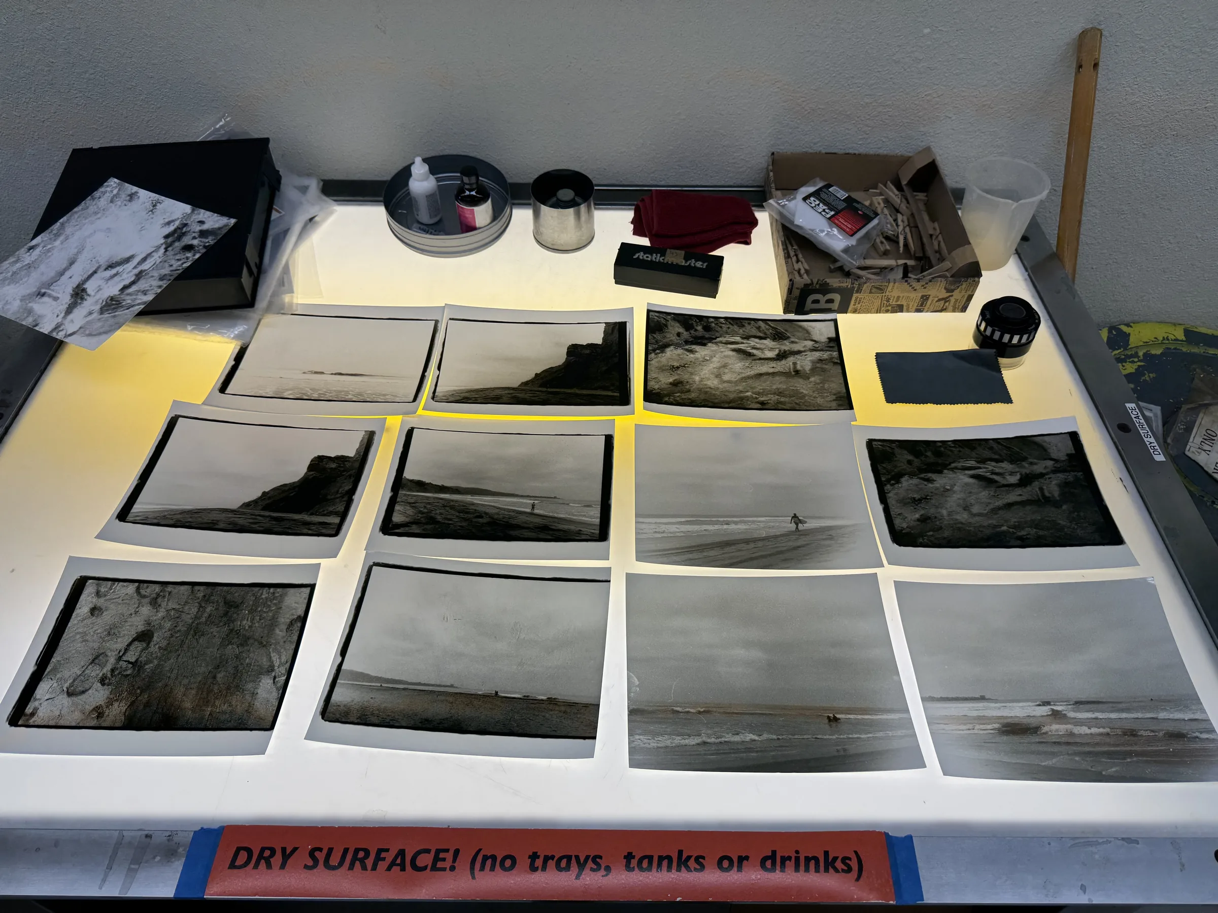 Darkroom process study